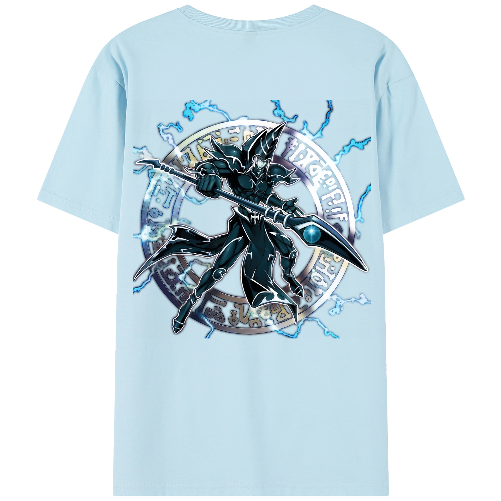 （画像用） 遊☆戯☆王 Yu-Gi-Oh! 綿100％半袖Tシャツ（背面プリント）